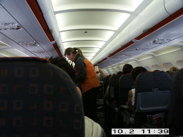 Im Flugzeug