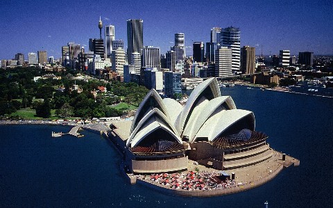 Blick auf Sydney